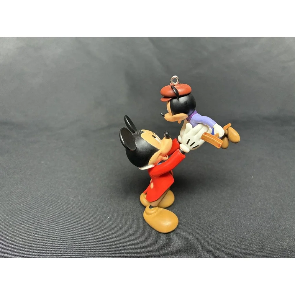 Hallmark Keepsake Bob Cratchit Tiny Tim Mickey's Christmas Carol Ornament 2013